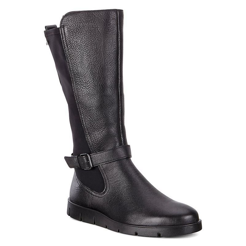 Botas A Media Pierna Ecco Bella Para Mujer,Negras,150368-RFW